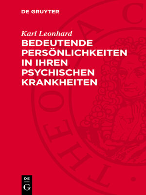 cover image of Bedeutende Persönlichkeiten in ihren psychischen Krankheiten